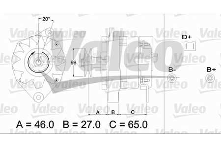Valeo 436308 Generator