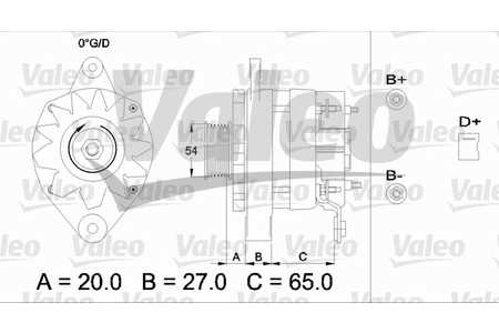 Valeo 436309 Generator