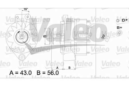 Valeo 436400 Generator
