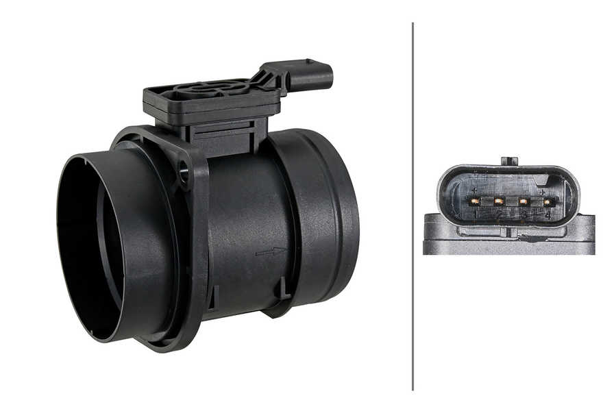 Hella Caudalímetro, sensor de masa de aire -0