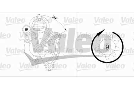 Valeo Startmotor / Starter VALEO RE-GEN REMANUFACTURED-0