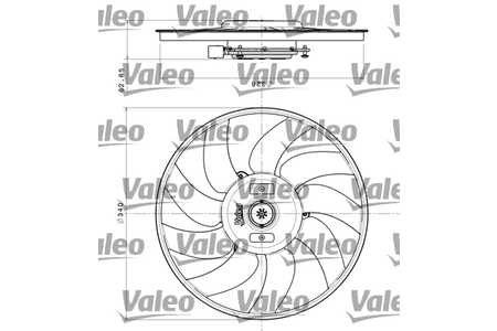 Valeo Motorkühlungs-Lüfter-0