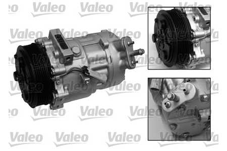 Valeo Compressor, airconditioning VALEO RE-GEN REMANUFACTURED-0