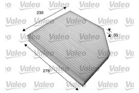 Valeo Interieurfilter VALEO ESSENTIAL-0