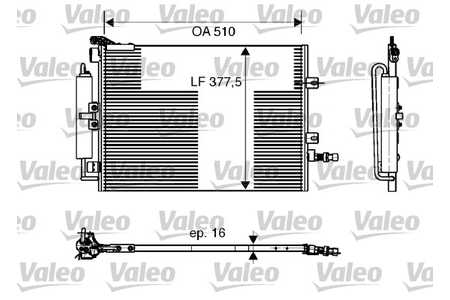 Valeo Condensor, airconditioning-0