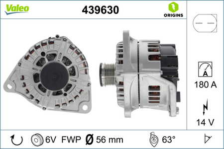 Valeo Lichtmaschine, Generator VALEO ORIGINS NEW O.E. TECHNOLOGIE-0