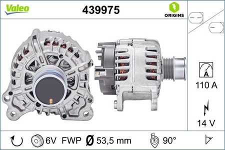 Valeo Lichtmaschine, Generator VALEO ORIGINS NEW O.E. TECHNOLOGIE-0