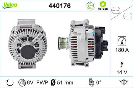 Valeo Lichtmaschine, Generator VALEO RE-GEN AT-0