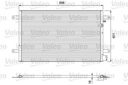 Valeo Condensor, airconditioning-0