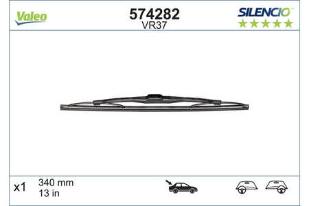 Valeo Wischblatt, Scheibenwischer SILENCIO REAR-0