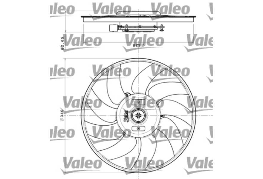 Valeo Koelventilatorwiel-0