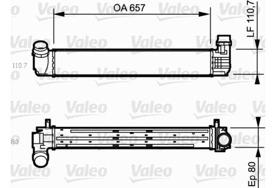Valeo Intercooler, échangeur-0