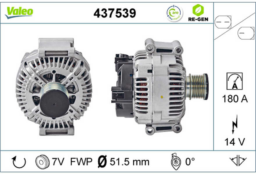 Valeo Alternateur VALEO RE-GEN ECHANGE STANDARD-0