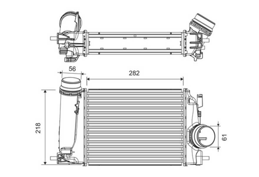 Valeo Intercooler, échangeur-0