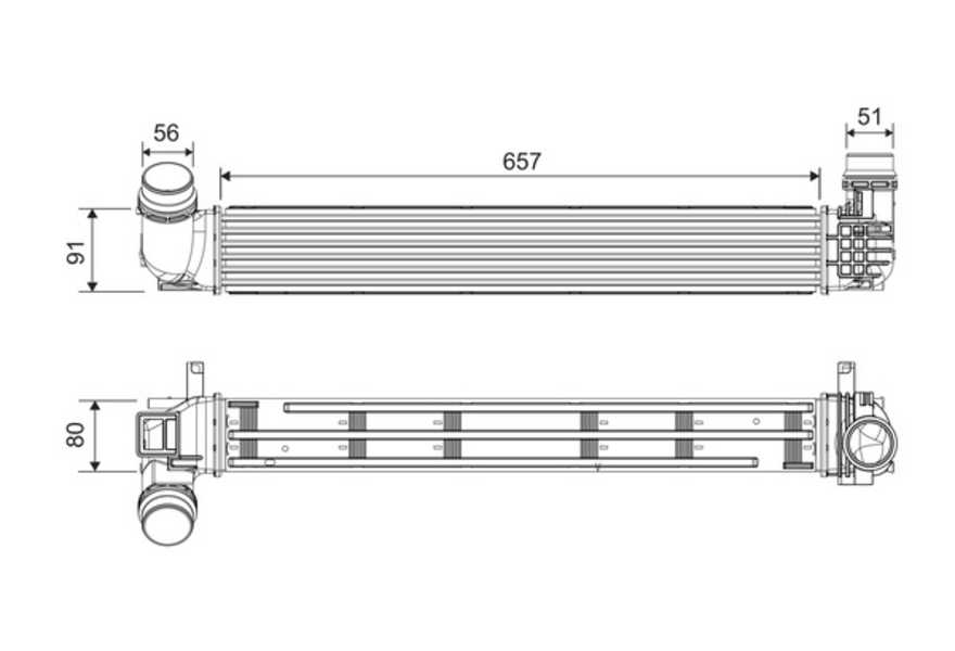 Valeo Intercooler, échangeur-0