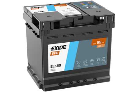 EXIDE Batterie, Starterbatterie, Akkumulator EFB-0
