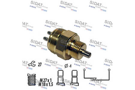 Sidat-Fispa Rückfahrscheinwerfer-Schalter-0