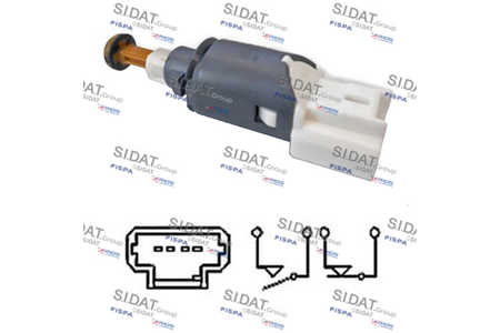 Sidat-Fispa Interruttore luce freno-0