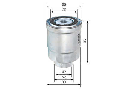 Bosch Kraftstofffilter-0