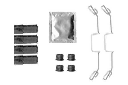 Bosch Kit de accesorios, pastillas de frenos-0