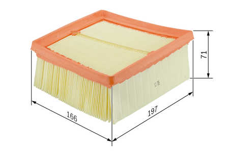 Bosch Luftfiltereinsatz-0