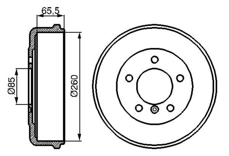 Bosch Bremstrommel-0