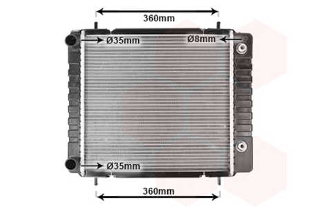 WASSERKÜHLER FÜR LAND ROVER DISCOVERY LJ LT 2.5