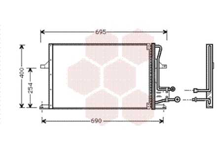 Van Wezel Condensatore, Climatizzatore-0