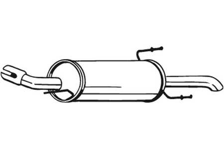 Bosal Silenciador terminal-0
