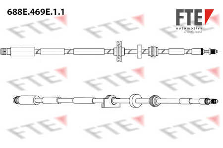 FTE Flessibile del freno-0