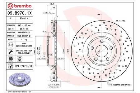 Brembo Dischi freno XTRA LINE - Xtra-0