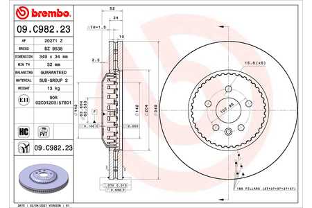 Brembo Discos de freno PRIME LINE - Lightweight-0