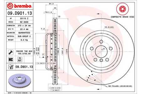 Brembo Dischi freno PRIME LINE - Composite-0
