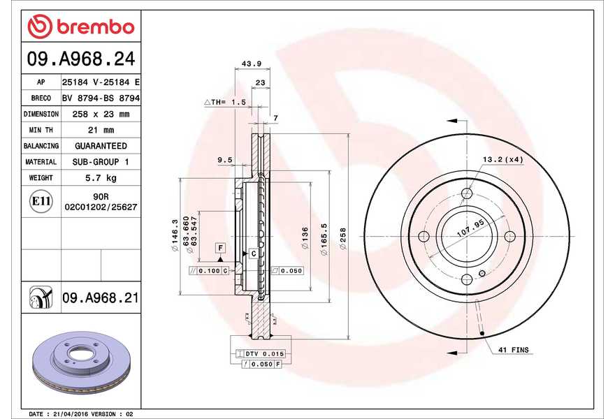 Brembo Bremsscheiben PRIME LINE - UV Coated-0