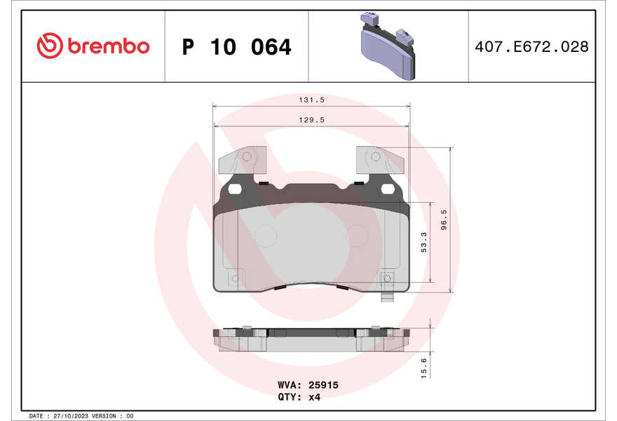 Brembo Pastiglia freno PRIME LINE-0