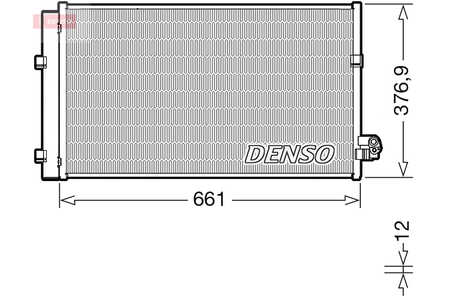 Denso Condensor, airconditioning-0