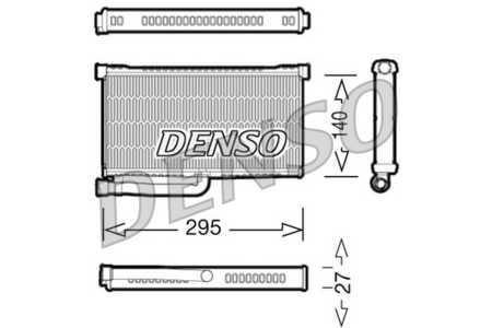 Denso Kachelradiateur, interieurverwarming-0
