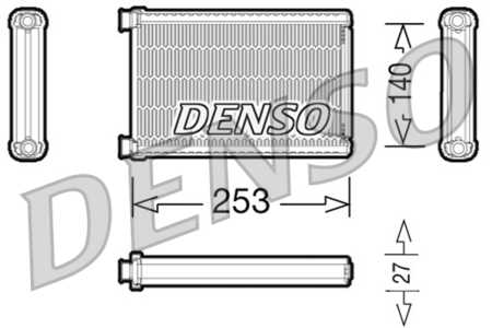 Denso Kachelradiateur, interieurverwarming-0