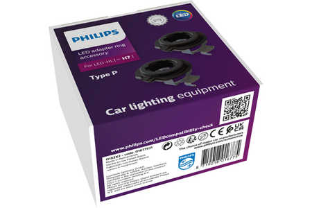 Philips Innesto lampada, Faro principale Adapter Ring H7-LED-0