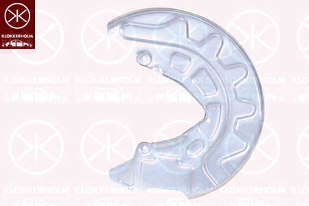 Klokkerholm Chapa protectora contra salpicaduras, disco de freno-0