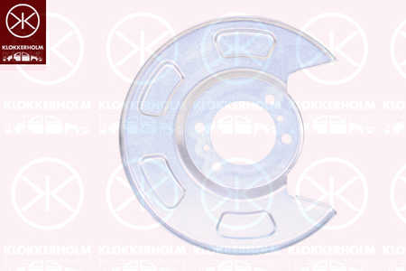 Klokkerholm Chapa protectora contra salpicaduras, disco de freno-0