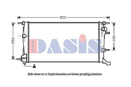 AKS Dasis Radiatore, Raffreddamento motore-0