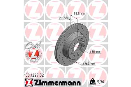 Zimmermann Bremsscheiben SPORT Z-0