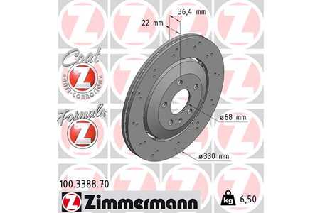Zimmermann Bremsscheiben FORMULA Z-0