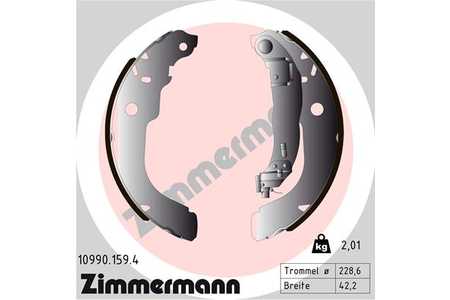 Zimmermann Bremsbackensatz-0