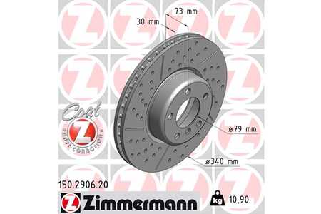 Zimmermann Bremsscheiben COAT Z-0