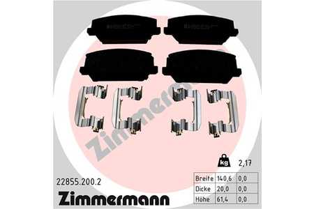 Zimmermann Pastiglia freno-0