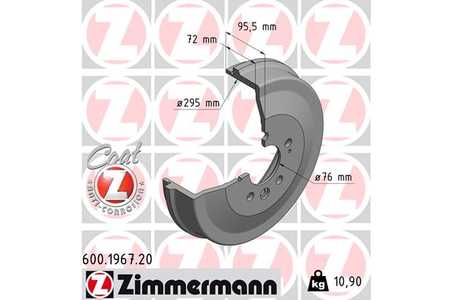 Zimmermann Bremstrommel COAT Z-0