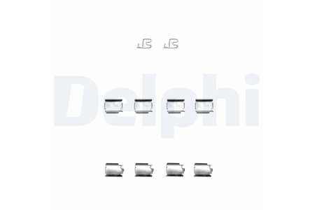 Delphi Accessoireset, schijfremblok-0
