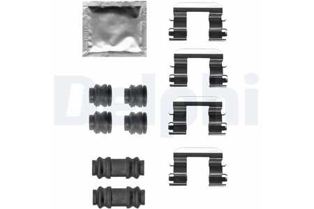 Delphi Kit de accesorios, pastillas de frenos-0